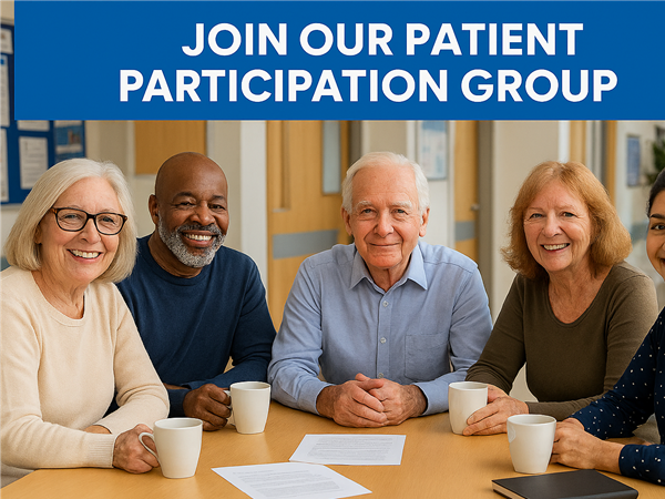 group of patients in a meeting scenario